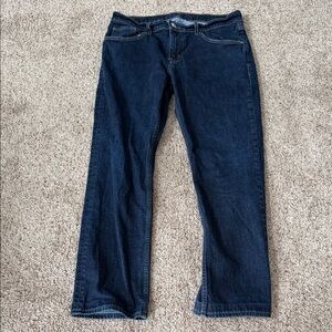 Robert Graham Dark Blue Men's Straight Leg Jeans